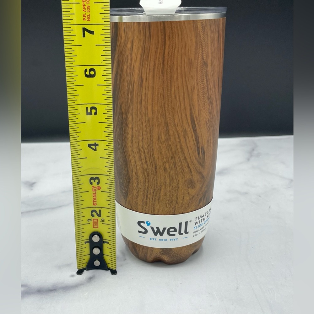 S'well Teakwood Stainless Steel Tumbler - Picture 2 of 5